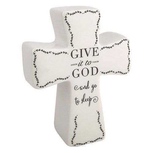 ​4.5&quot; Give It To God Cross