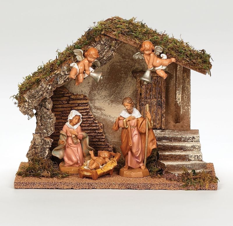 5&quot; Nativity LED 5-piece Set