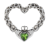 Claddagh Charm and Card Disc.