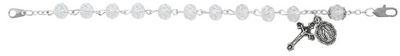 Adult Genuine Crystal Rosary Bracelet