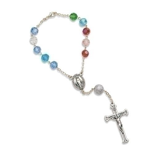 7.5&quot; Crystal Auto Rosary