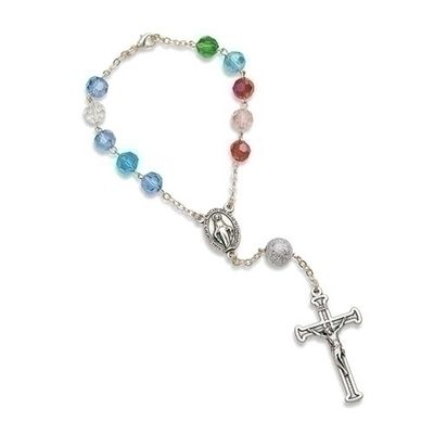 7.5&quot; Crystal Auto Rosary