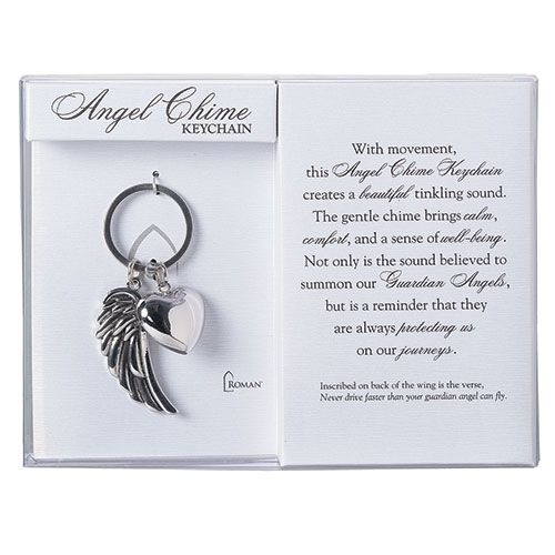 ​3.25&quot; Angel Chime Keyring