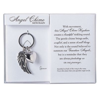 ​3.25&quot; Angel Chime Keyring
