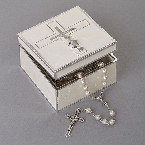 2.25" Cross Wheat Chalice Box