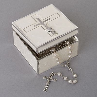 2.25&quot; Cross Wheat Chalice Box