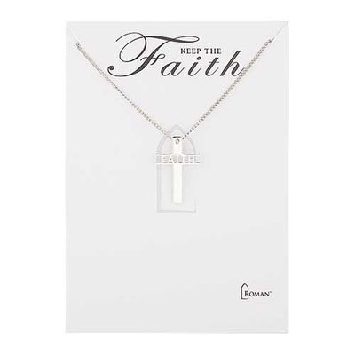 ​Faith Cross Necklace Stainless Steel
