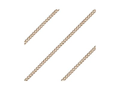 24&quot; 14kt Gold Filled Curb Endless Chain - Carded Disc.