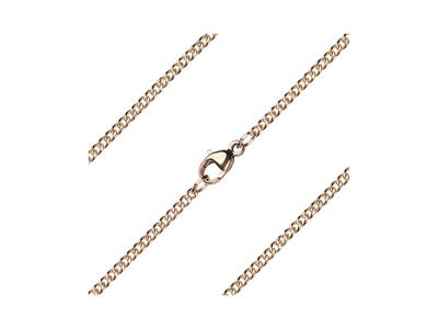 24&quot; 14kt Gold Filled Curb Chain with Lobster Claw - Carded