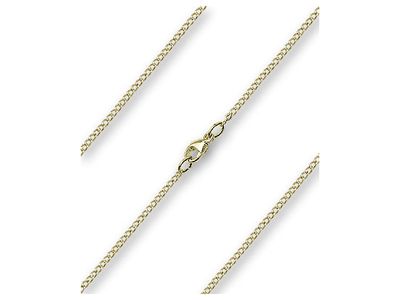18&quot; 14kt Gold Filled Curb Chain with Lobster Claw - Carded
