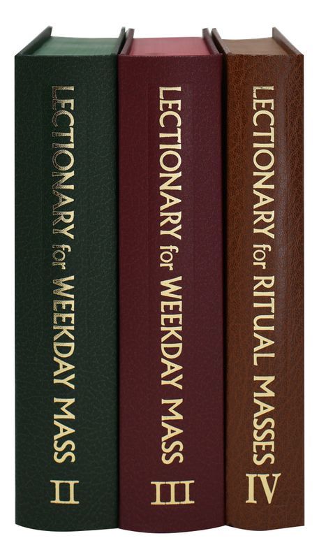 Lectionary- Weekday Mass, Set of 3, Chapel Edition