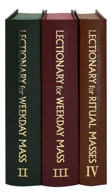 Lectionary- Weekday Mass, Set of 3, Chapel Edition