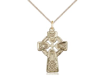 Gold Plated and Gold Filled Celtic Crosses and Irish Crosses