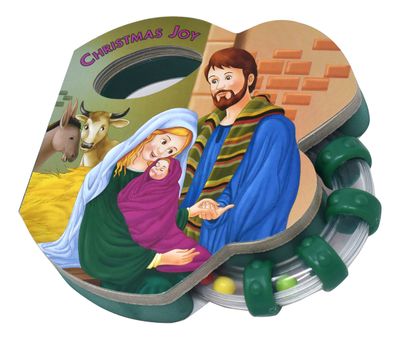 Christmas Joy Rattle Book