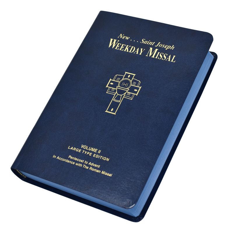 St. Joseph Weekday Missal, Volume II Large Type