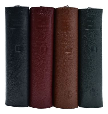 Liturgy of the Hours Leather Zipper Case Set of 4 Colors