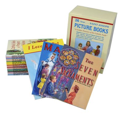 Set of 26 St. Joseph Picture Books