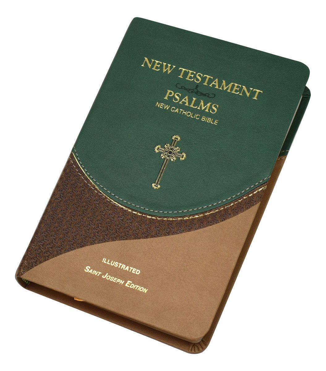 St. Joseph New Catholic Bible New Testament and Psalms - Green Vinyl