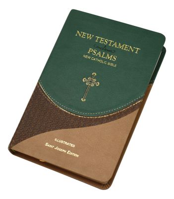 St. Joseph New Catholic Bible New Testament and Psalms - Green Vinyl