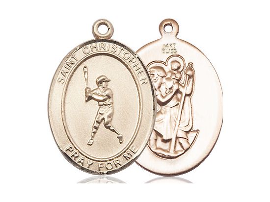 14kt Solid Gold Sports Medal of your Choice, Men&#39;s Size