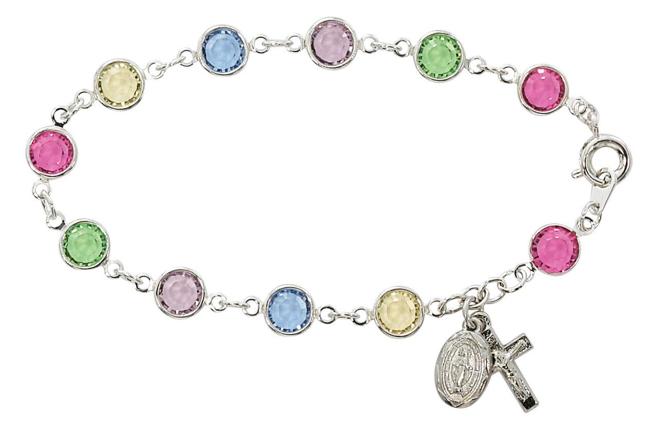 Adult Multi Crystal Bracelet
