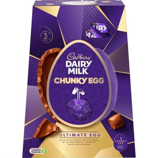 Dairy Milk Chunky Ultimate Egg Dairy Milk Chunky Ultimate Egg