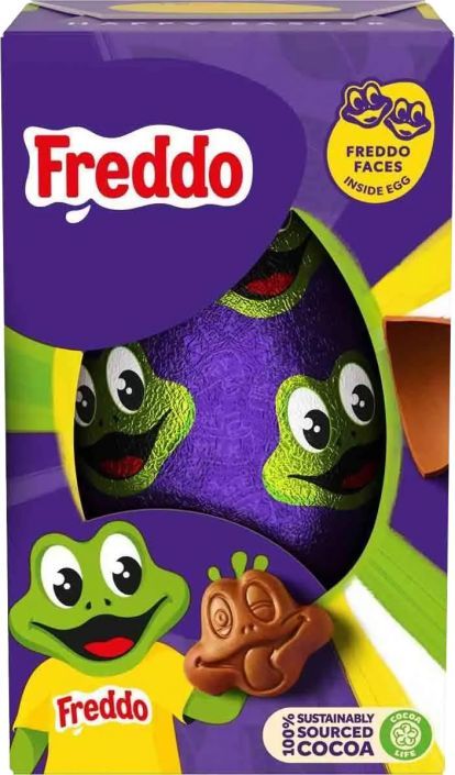 Freddo Faces Small Egg