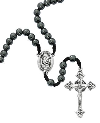 8mm Cord St. Michael Rosary