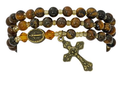 Adult Twistable Tiger Eye Bracelet