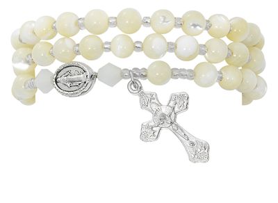 Adult Twistable Mother of Pearl Bracelet