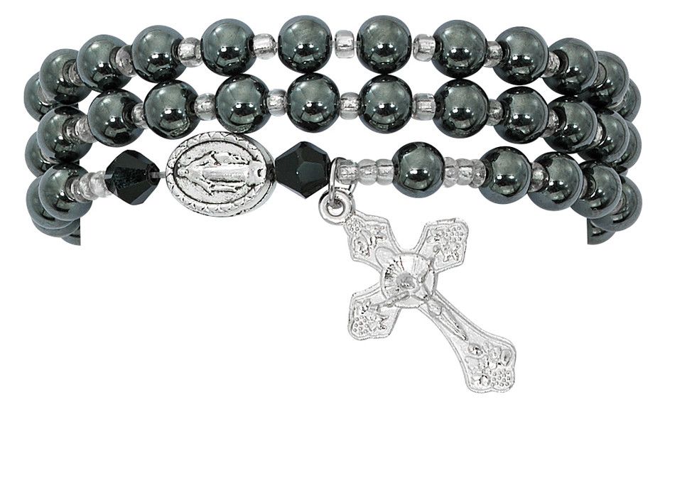 Adult Twistable Hematite Bracelet
