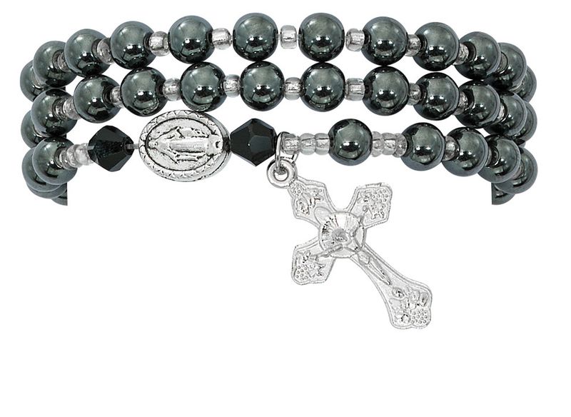 Adult Twistable Hematite Bracelet Adult Twistable Hematite Bracelet