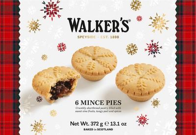 Walkers 6 Luxury Mince Pies