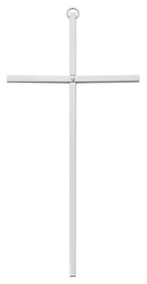 8&quot; Plain Silver Wall Cross