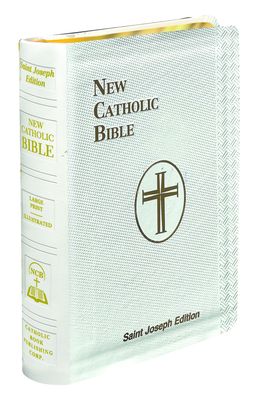 St. Joseph New Catholic Bible - Compact Size, White Dura-Lux