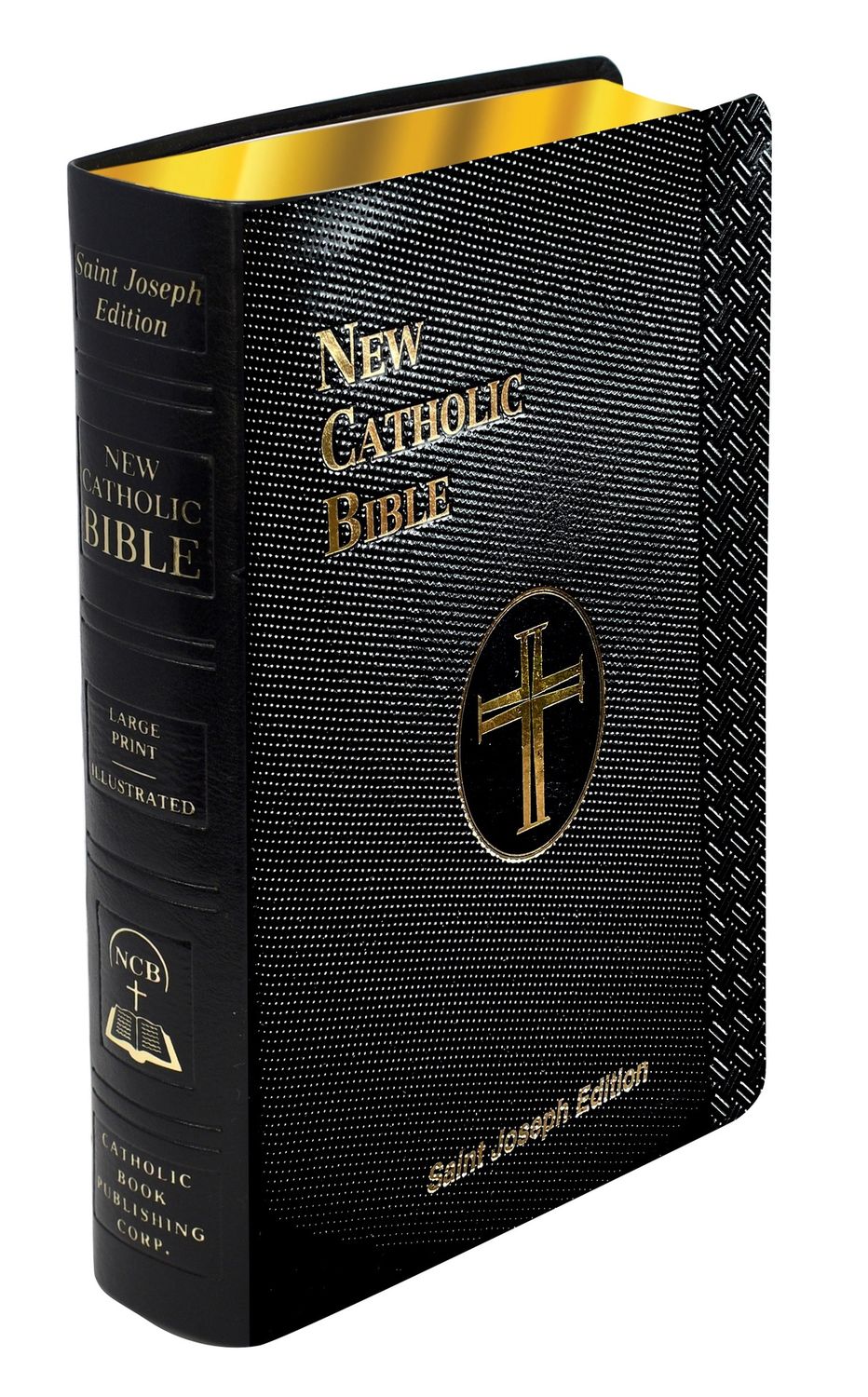 St. Joseph New Catholic Bible - Compact Size, Black Dura-Lux
