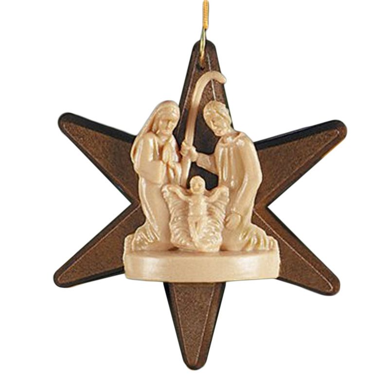 Nativity Star Ornament