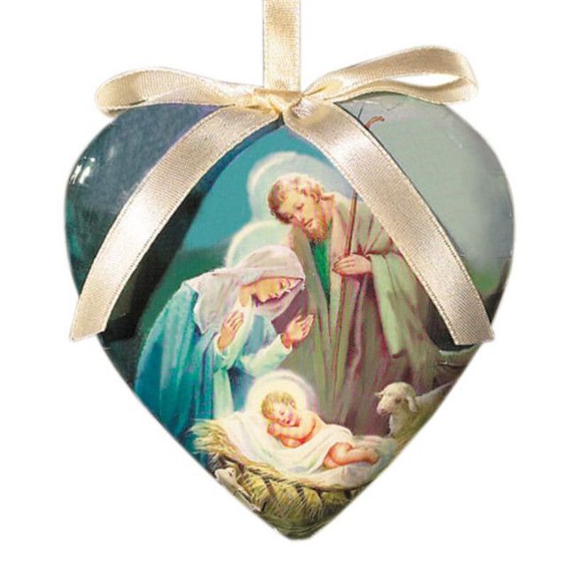 Sleep Peace Heart Ornament Disc.