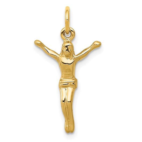 14kt Gold Ascending Christ Charm