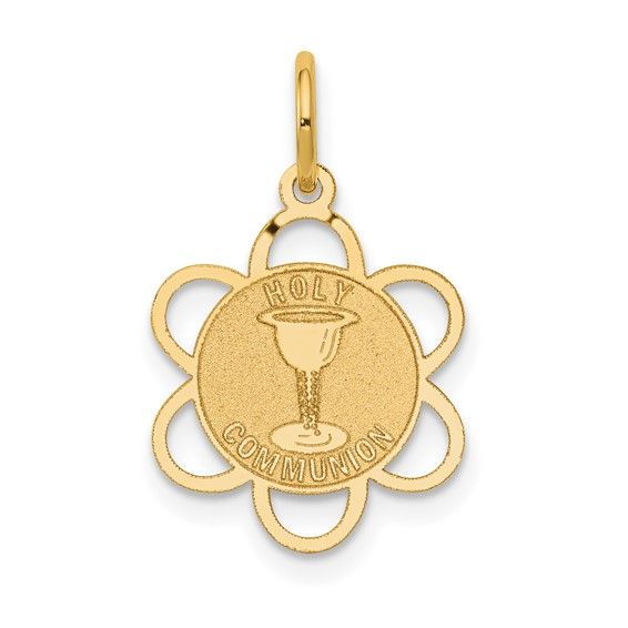 14kt Gold First Holy Communion Chalice Charm