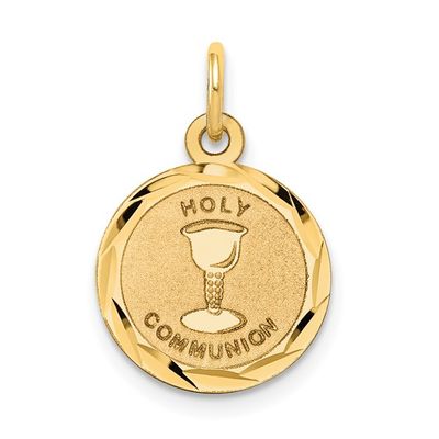 14kt Gold First Holy Communion Charm