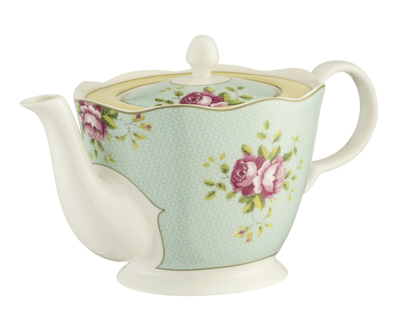 Aynsley Archive Rose Teapot