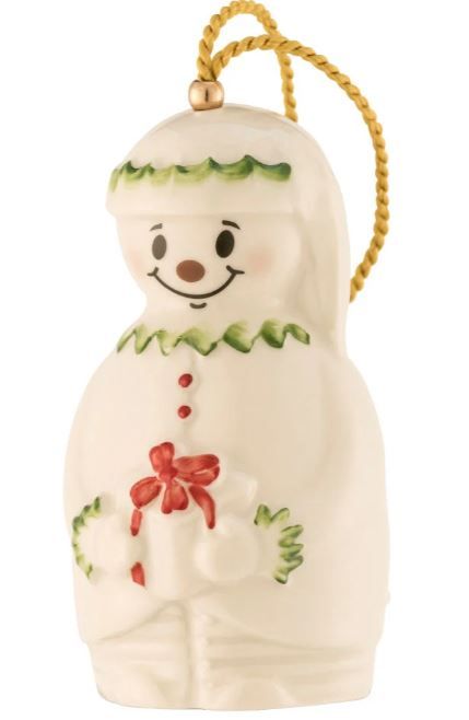 Belleek Elf Snowman Disc.