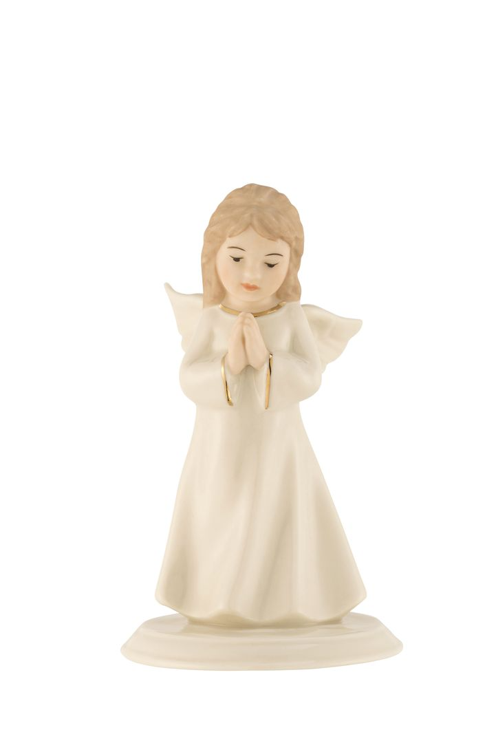 Belleek Mini Angel of Prayer
