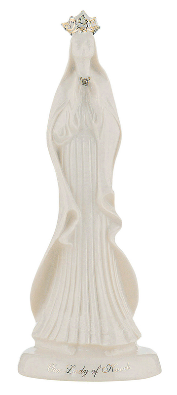 Belleek Lady of Knock Statue