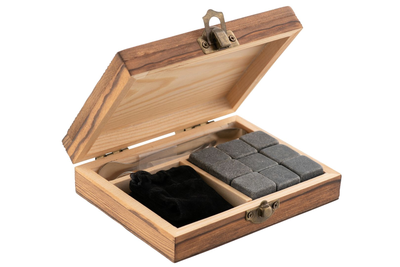 Galway Irish Crystal Whiskey Stones Gift Set (9 Stones)
