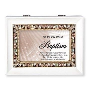 On the Day of Your Baptism Music Box