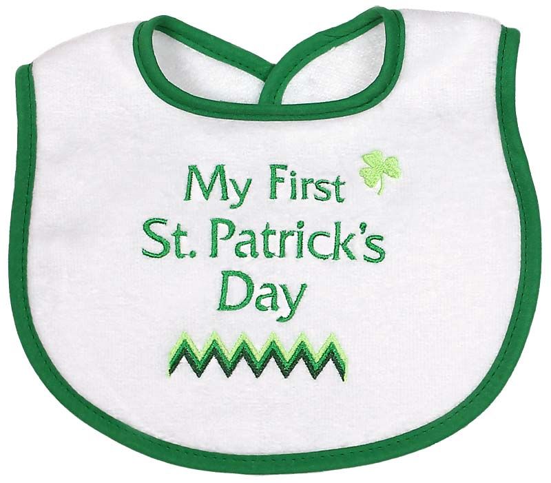 My 1st St. Patrick&#39;s Day Baby Bib