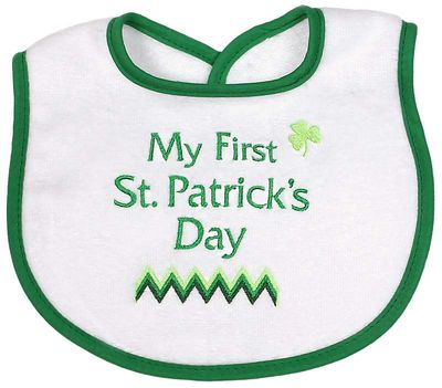 My 1st St. Patrick&#39;s Day Baby Bib