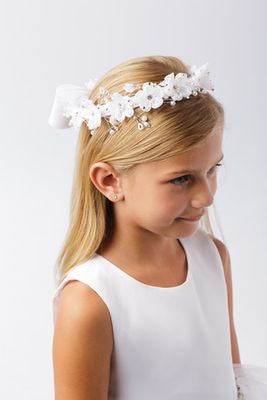 Flower Crown, White- 538